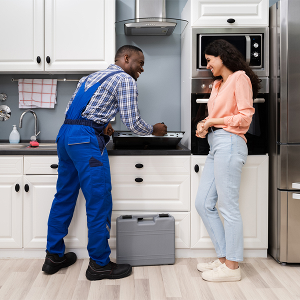 what kind of warranty do you offer on your cooktop repair services in Bay City